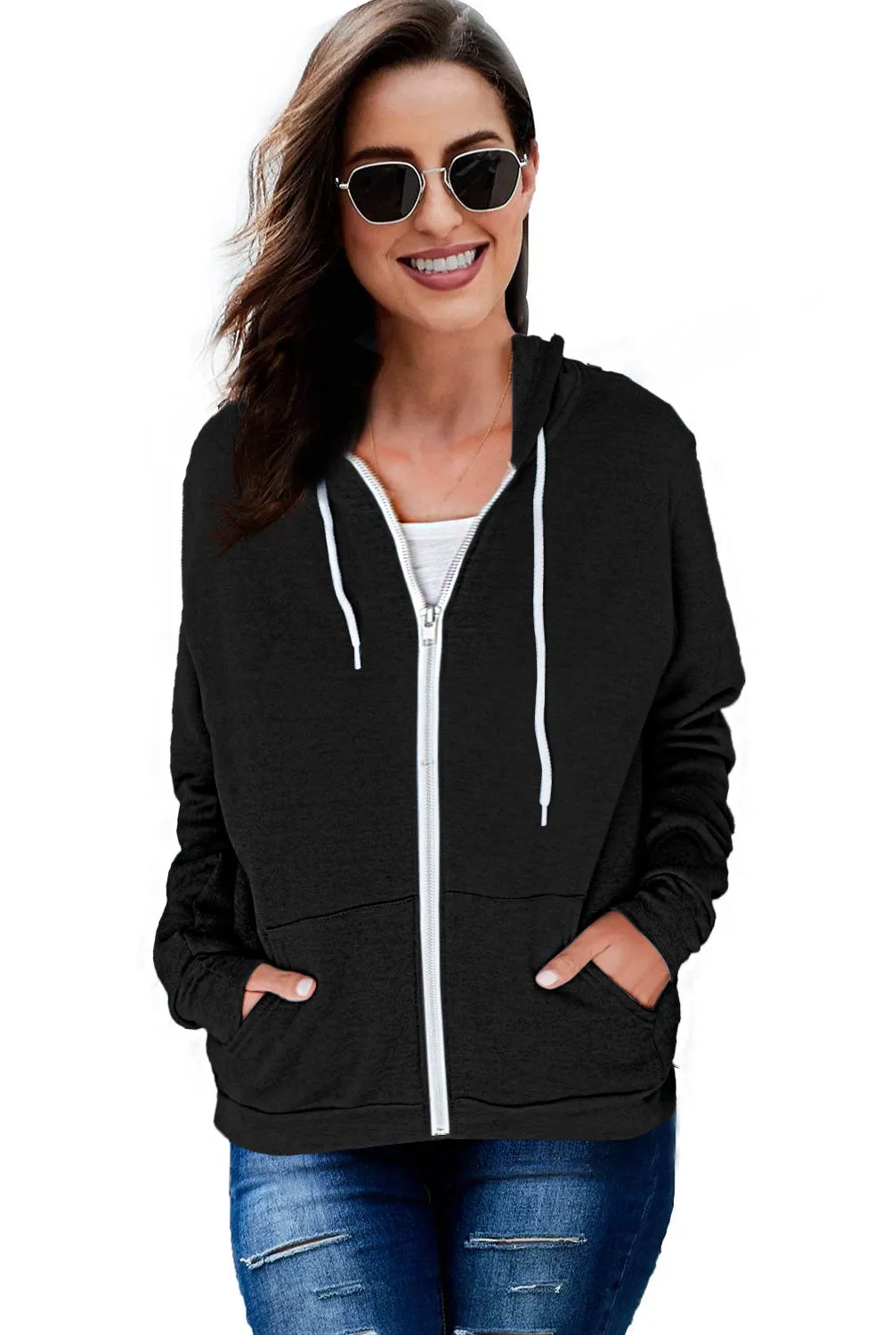 Women's Lightweight Zip Up Jacket