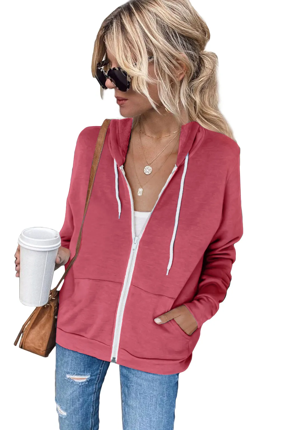 Women's Lightweight Zip Up Jacket
