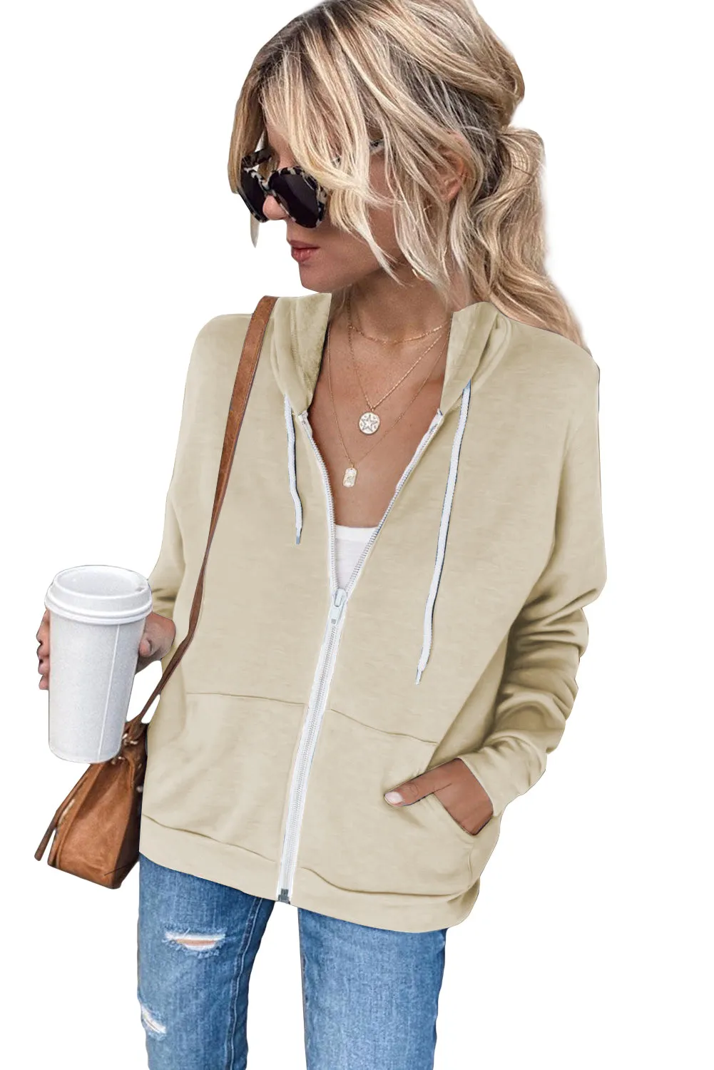 Women's Lightweight Zip Up Jacket