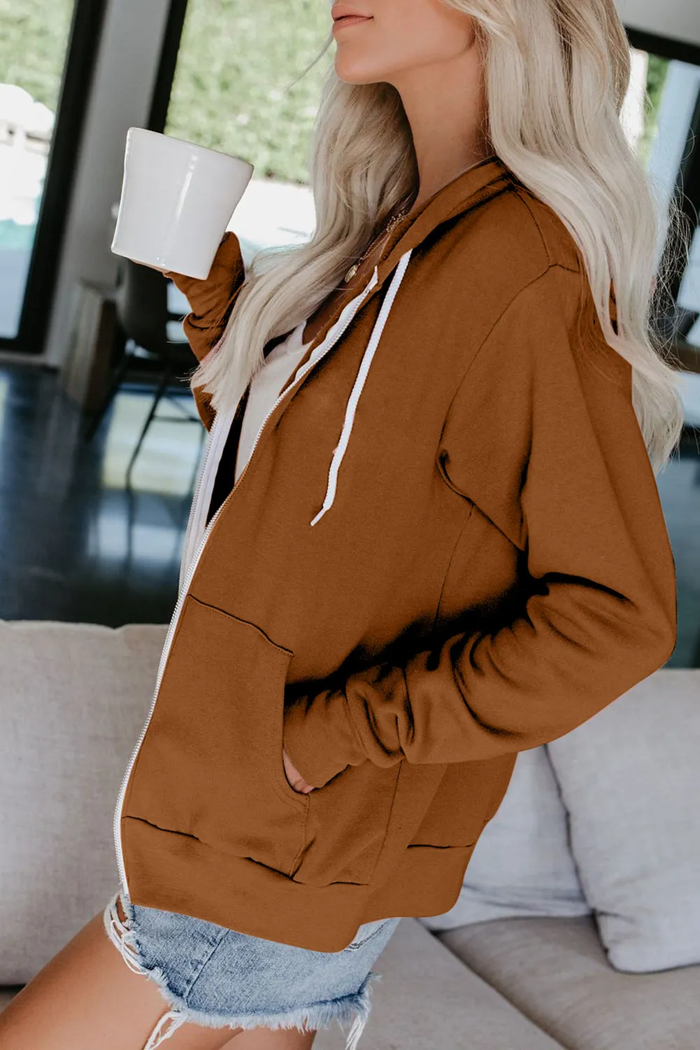 Women's Lightweight Zip Up Jacket