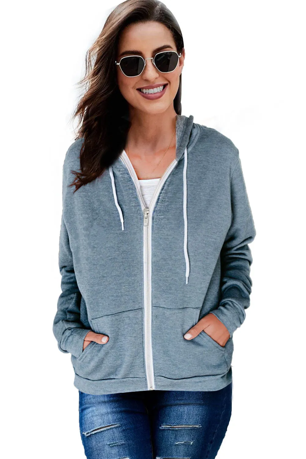 Women's Lightweight Zip Up Jacket