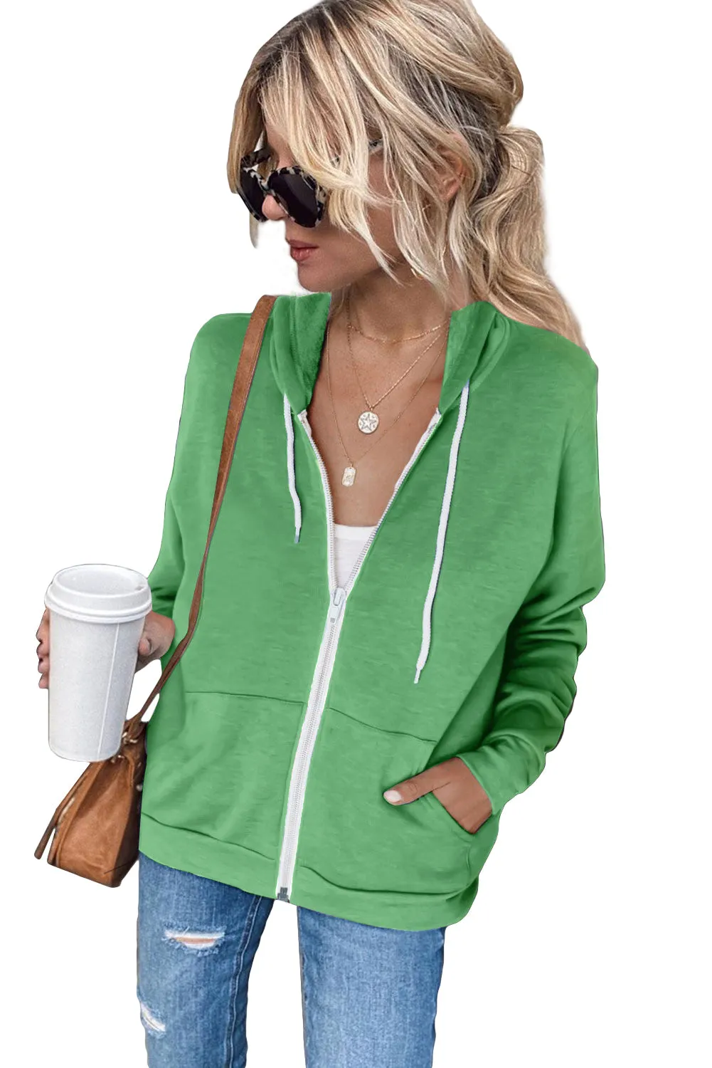 Women's Lightweight Zip Up Jacket