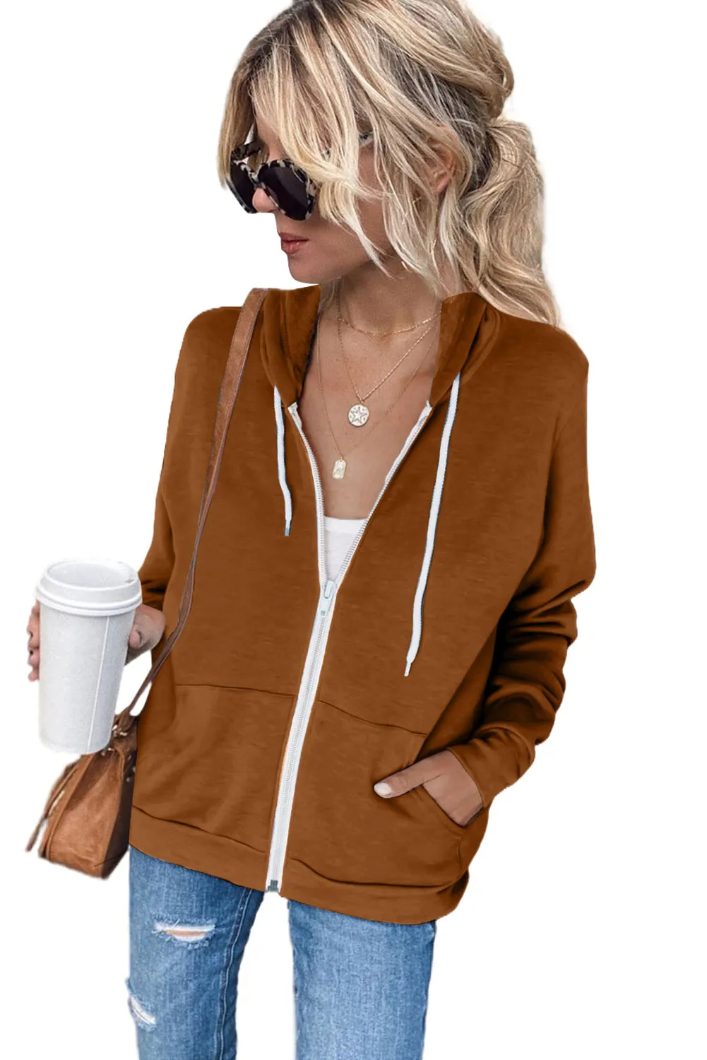Women's Lightweight Zip Up Jacket