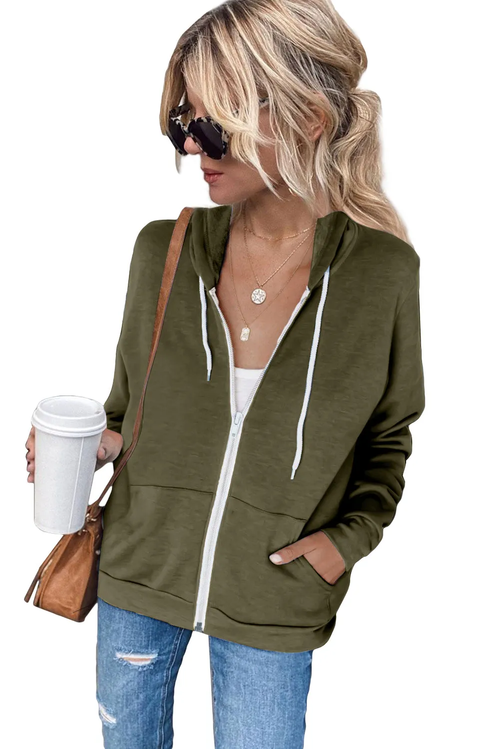 Women's Lightweight Zip Up Jacket