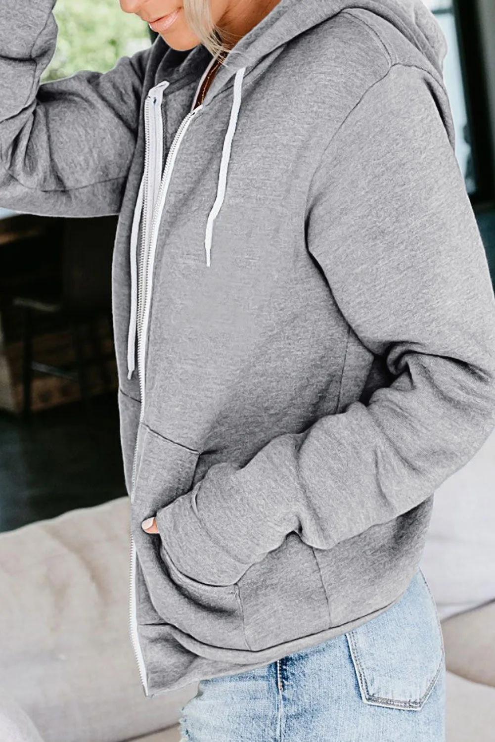 Women's Lightweight Zip Up Jacket