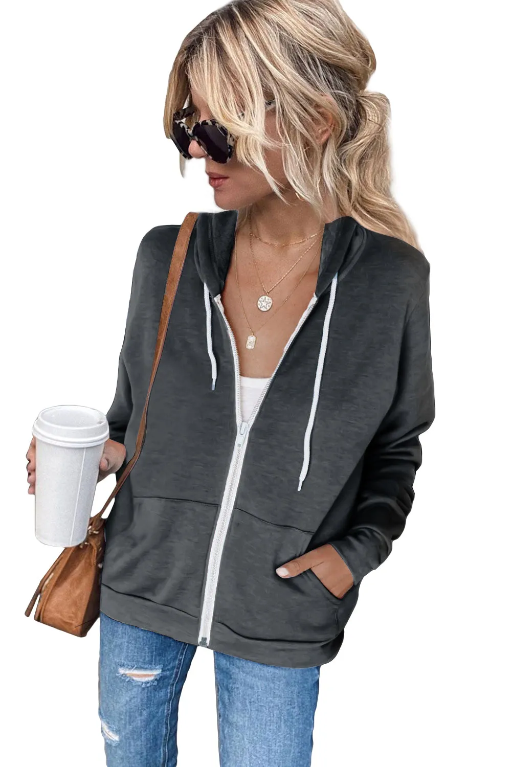 Women's Lightweight Zip Up Jacket