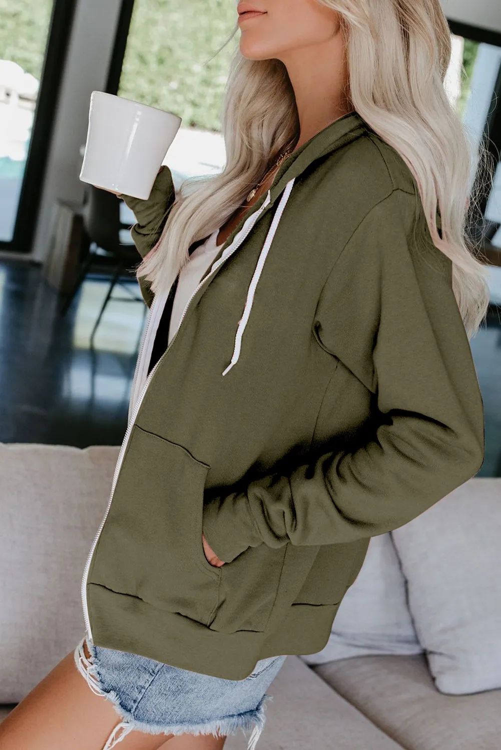 Women's Lightweight Zip Up Jacket