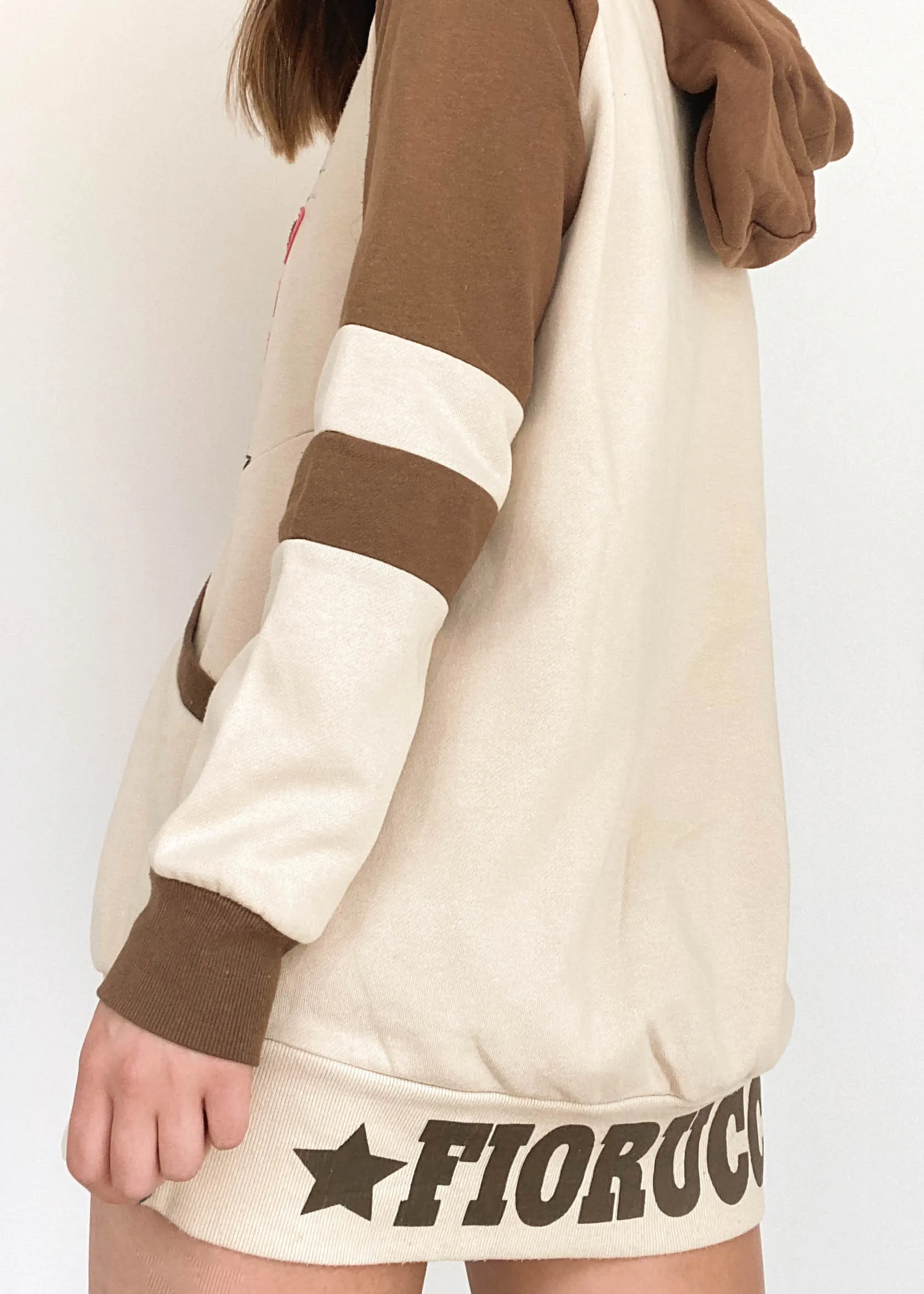 Y2k Fiorruci Happy Hoodie Dress (S-M)